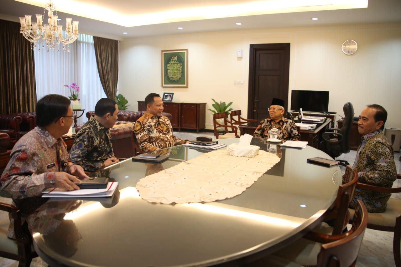 Rapat Dengan Wapres, Mendagri Bahas Peran Kemendagri Tangani Stunting