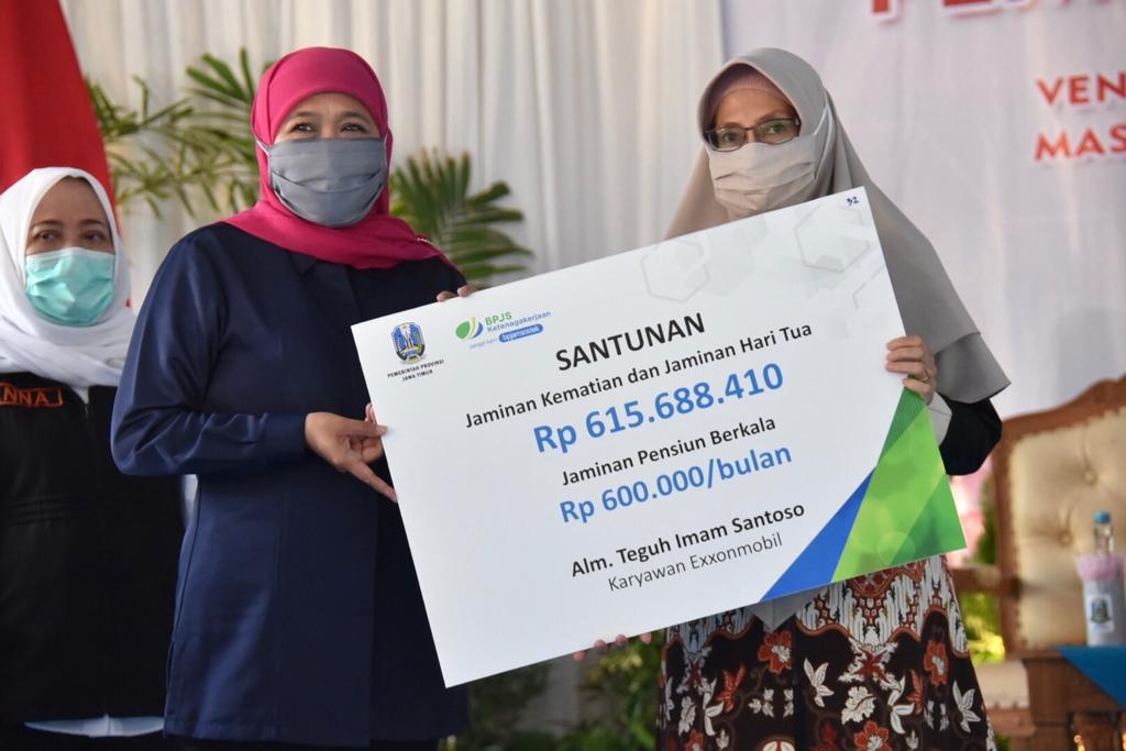 Pemberdayaan Usaha Perempuan dan BUMDES Dapat Kucuran Bantuan Dari Gubernur Khofifah