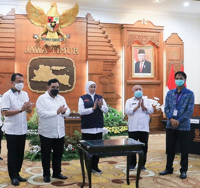 Pasuruan Cocoa Technical Center Via Daring Diresmikan Gubernur Khofifah Bersama Menteri Perindustrian dan Mentan