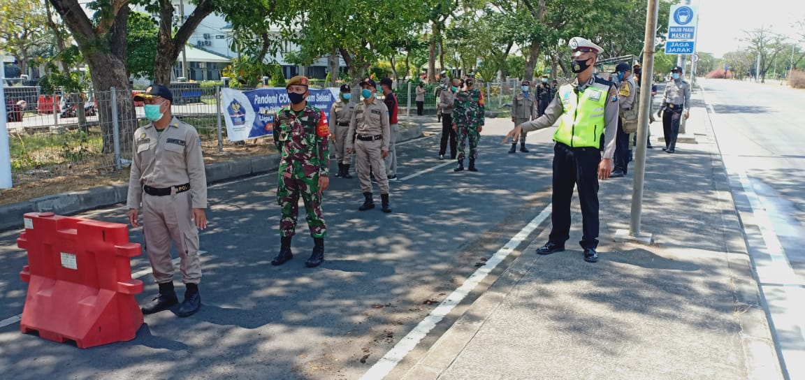 Satlantas Polres Pelabuhan Tg Perak bersama Polsek Kenjeran Gelar Ops Yusitisi