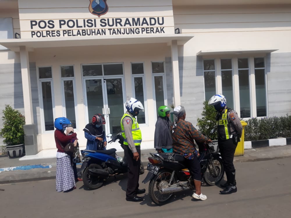 Timsus Satlantas Polres Pelabuhan Tg Perak Tindak Pelanggar Yang Kasat Mata,