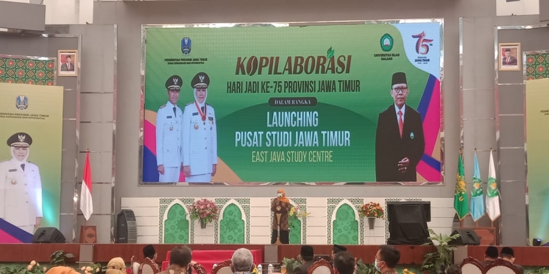 Launching Pusat Studi Jawa Timur, Ini Harapan Gubernur Khofifah