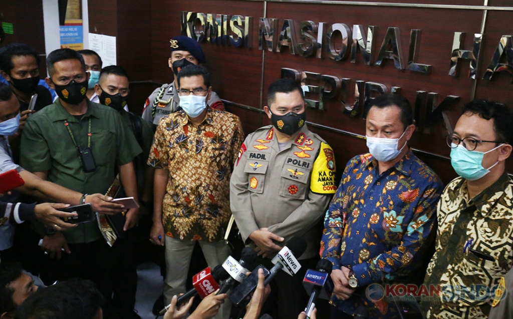 Komnas HAM Ungkap Fakta Tewasnya 6 Laskar FPI, Di KM.50 Tol Jakarta Cikampek Pada 7 Desember lalu