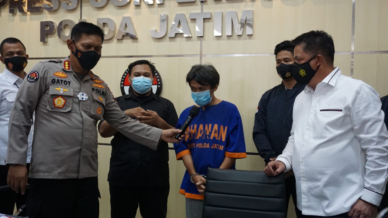 Libatkan Anak di bawah Umur, Polda Jatim Bongkar Prostitusi Online