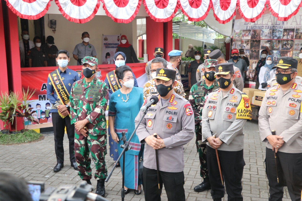 Kapolri Apresiasi Kampung Tangguh Balla Ewako di Sulawesi Selatan