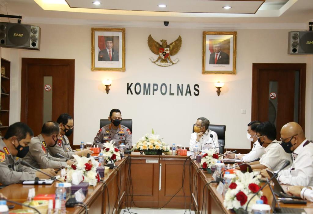 Pemantapan Polri Presisi Dibahas Kapolri Bersama Kompolnas