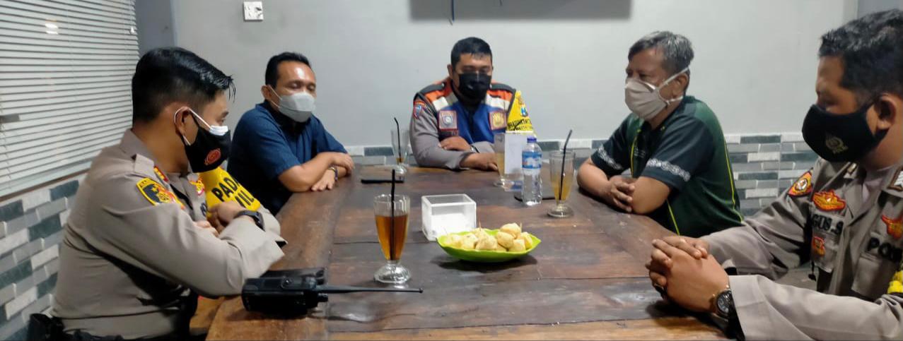 Kapolsek Mulyorejo Silaturahmi Bersama Brigade Bonek