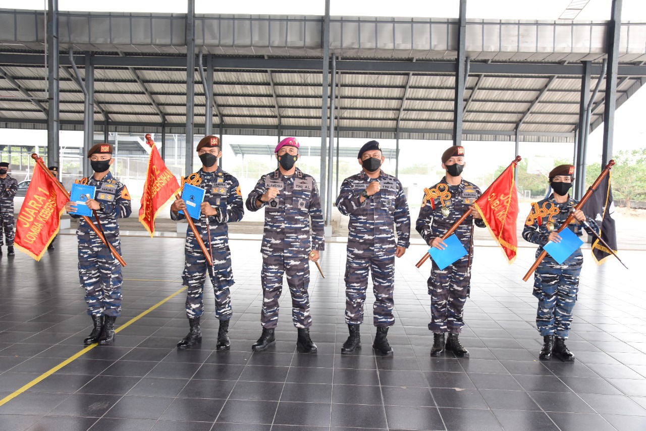 Lomba Kebersihan Lingkungan, AAL Siapkan Bendera Hitam Tengkorak Bagi Satker Terkotor