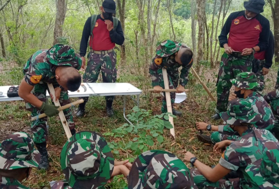 Di Hutan Purboyo, 40 Taruna AAL Tingkat ll Weekend Jungle Survival