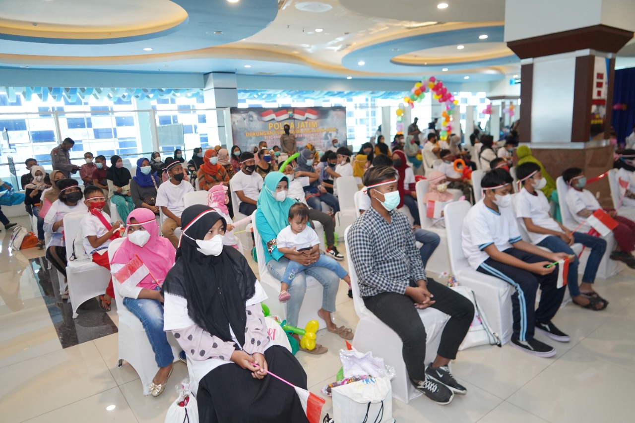 Polres Pelabuhan Tanjung Perak Gelar Dukungan Psikososial Bagi Anak Terdampak Covid-19 dan Disabilitas