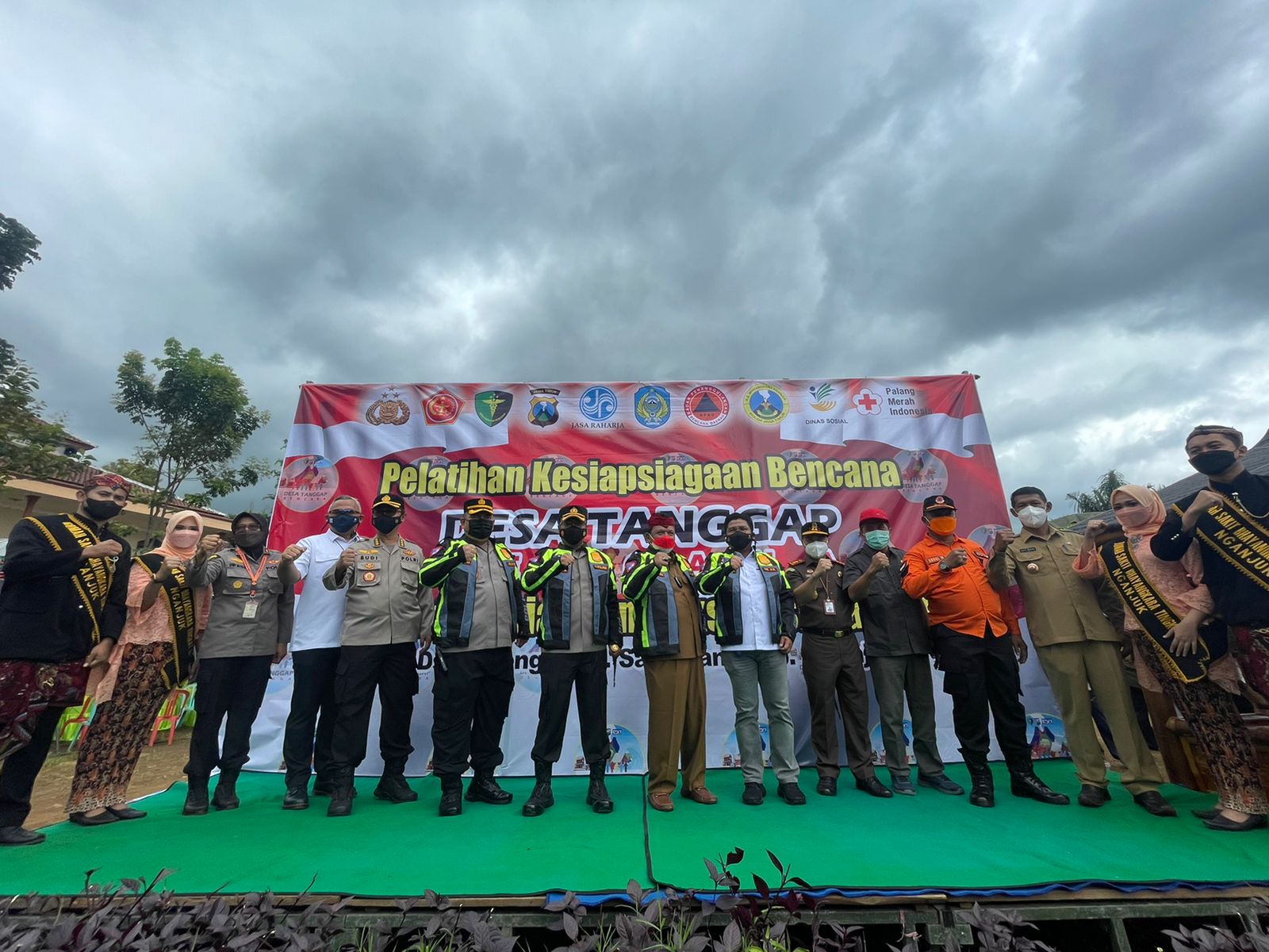 Dukung Pelatihan Kesiapsiagaan Bencana, Kapolres Nganjuk: Ini Sejalan dengan Program Polisi Belajar