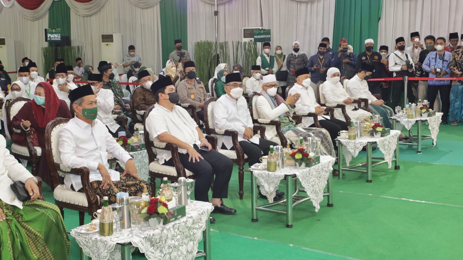 Di Bangkalan, Forkopimda Jatim Hadiri Peringatan Harlah NU Ke-99