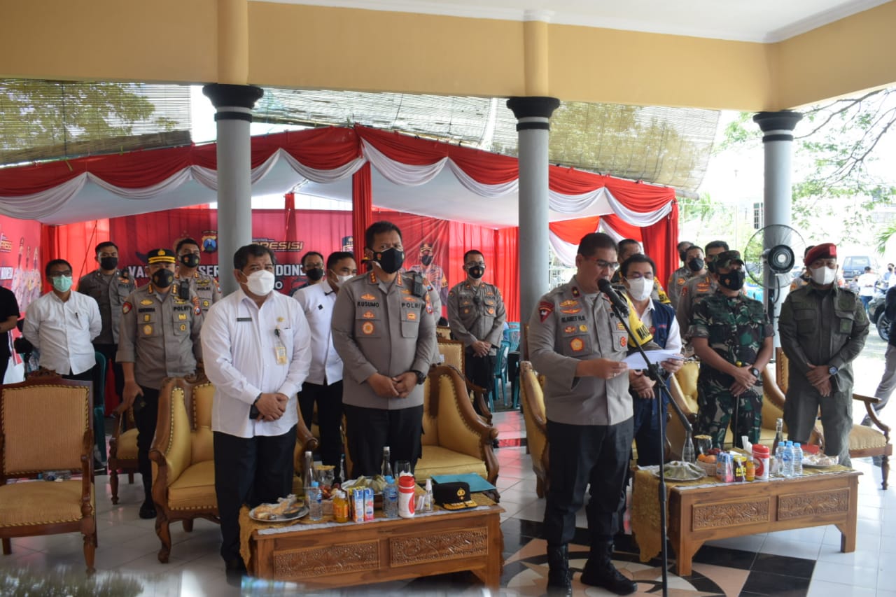 Wakapolda Jatim Apresiasi Capaian Vaksinasi Sidoarjo