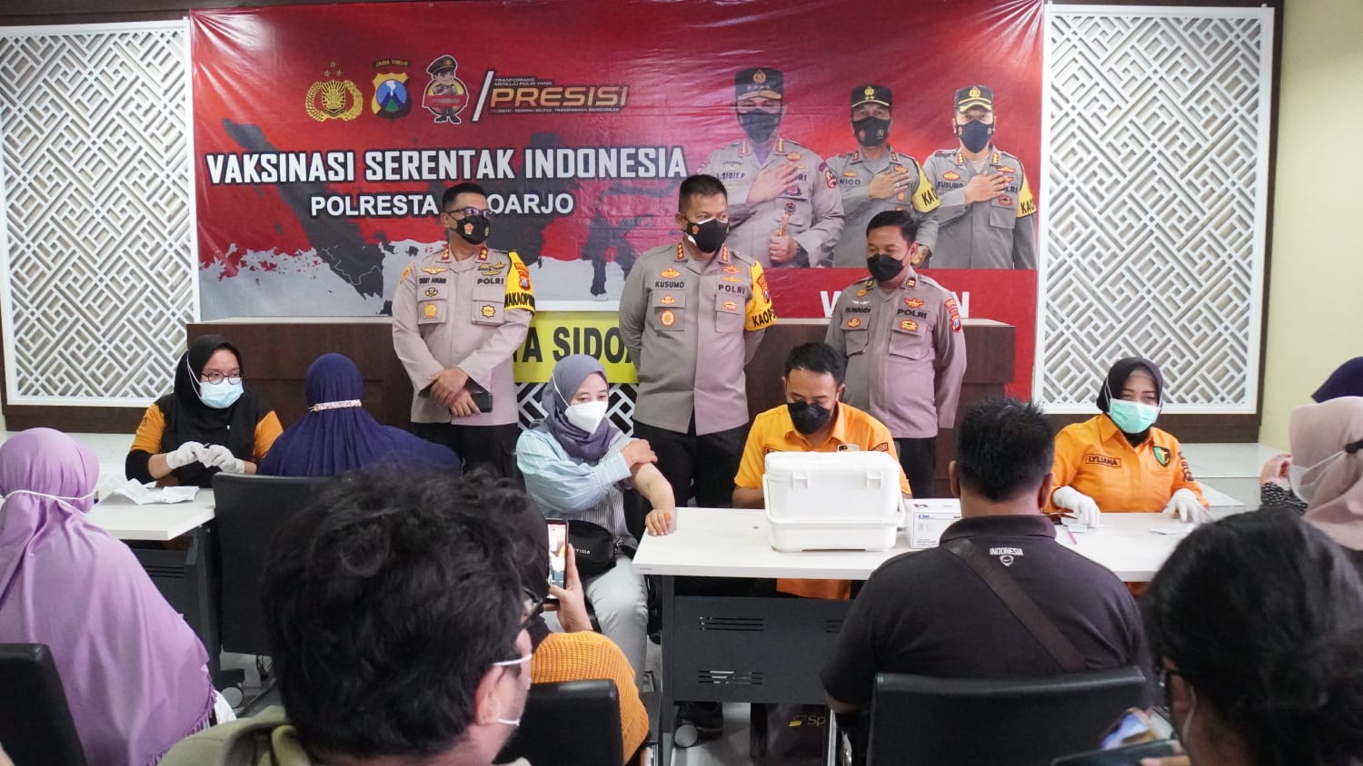 Vaksin Booster Jadi Syarat Mudik, Polresta Sidoarjo Siapkan Berbagai Langkah