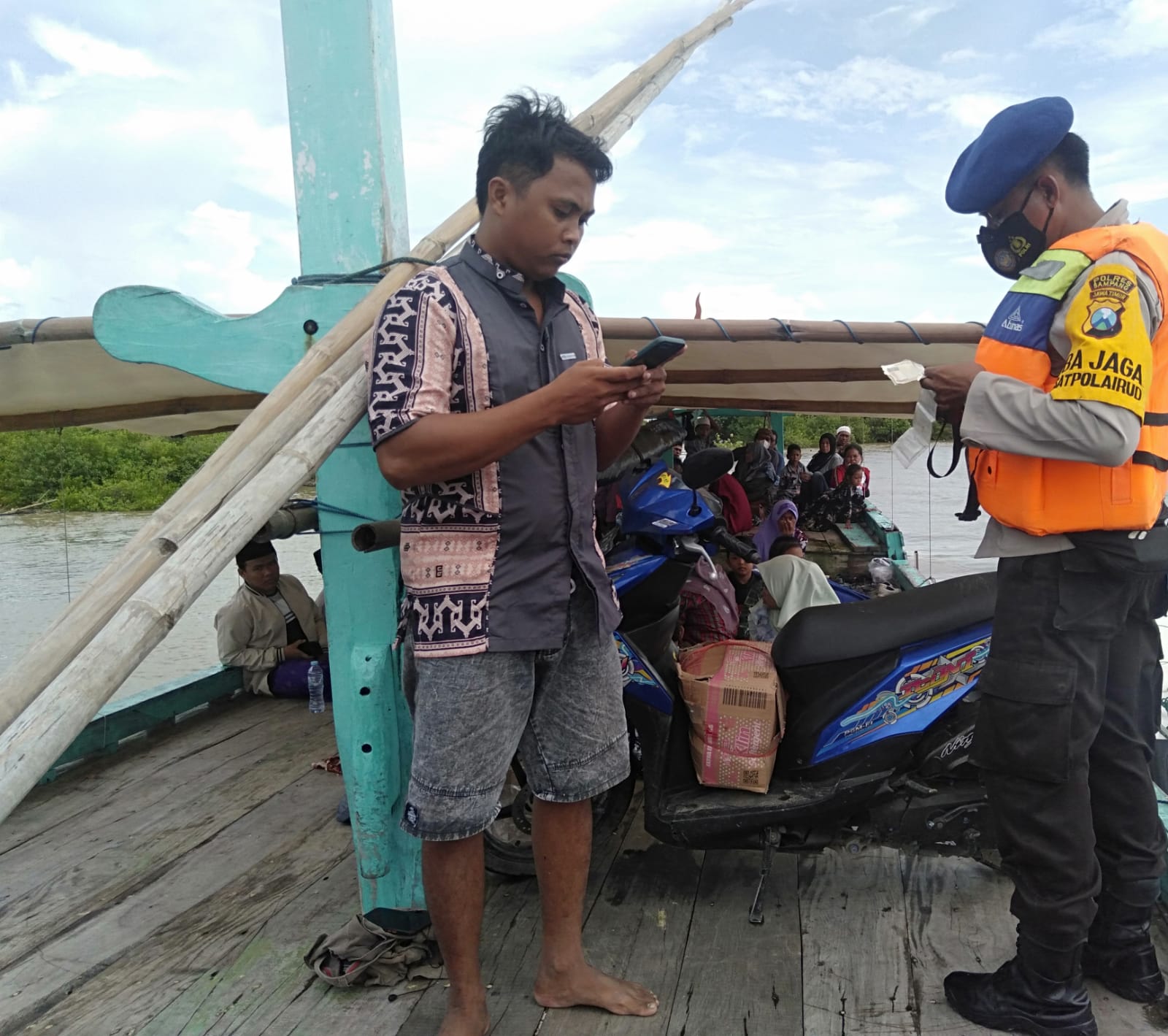 Antisipasi Motor Bodong, Satpolair Polres Sampang Gelar Operasi Rutin