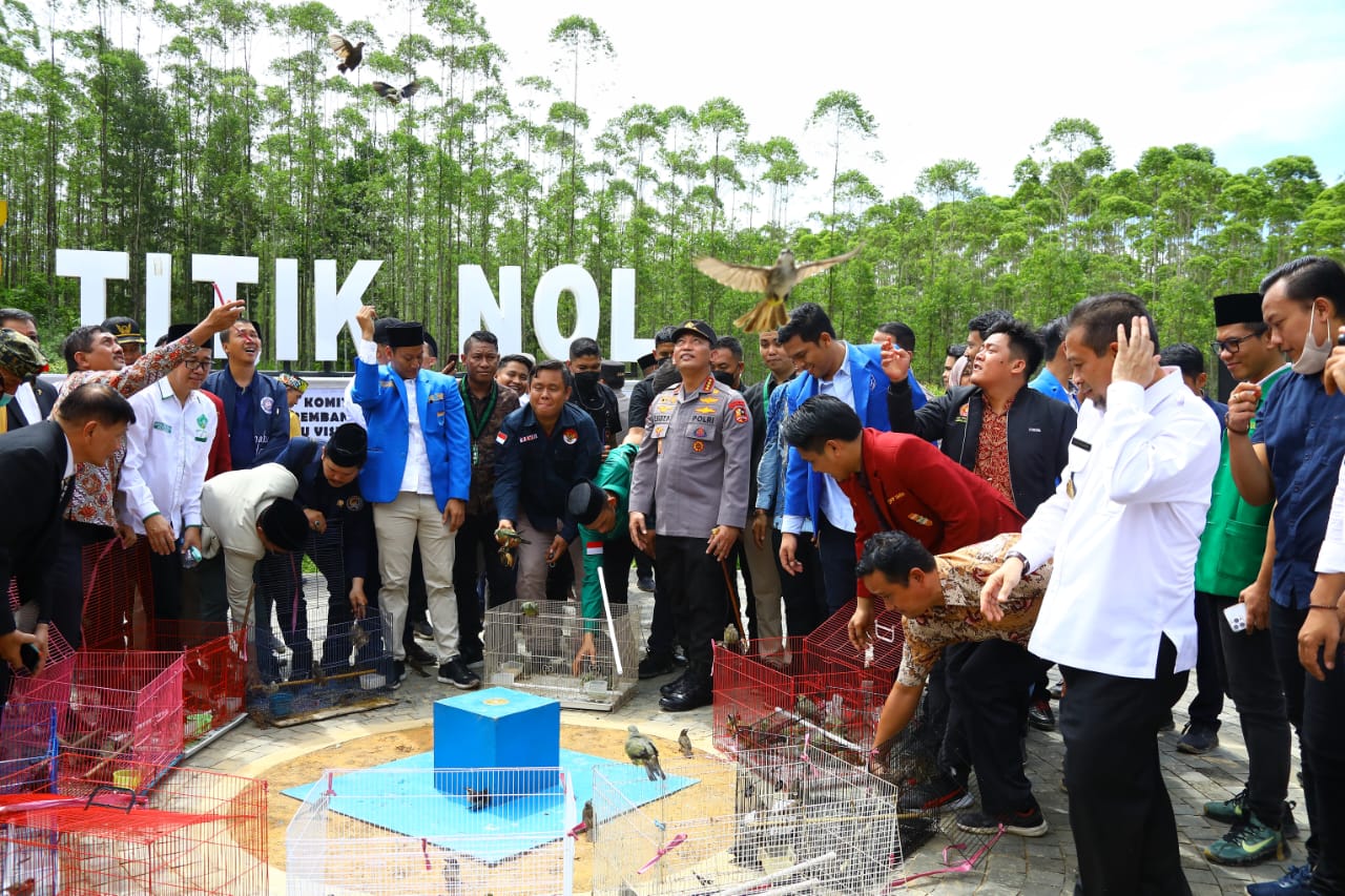 Gelar Bakti Kesehatan di Titik 0 IKN, Kapolri Gelorakan Visi Indonesia Emas 2045