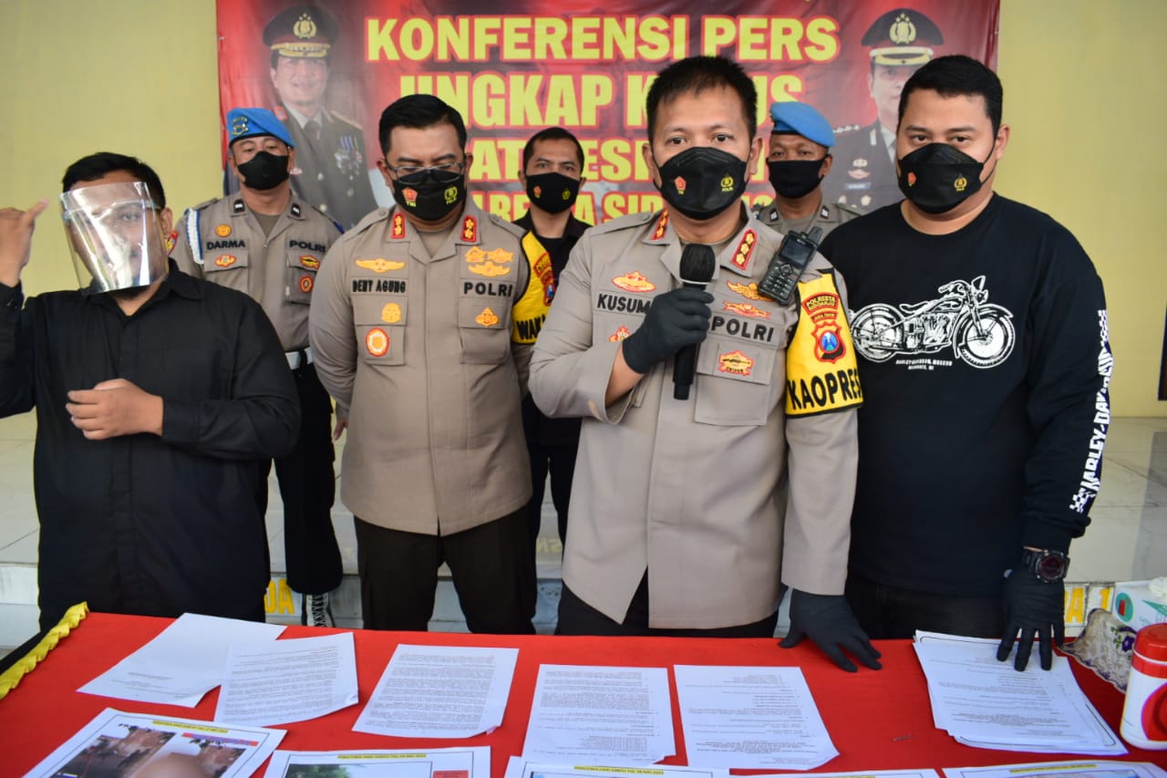 Polresta Sidoarjo Berhasil Mengidentifikasi Kasus Adanya Kekerasan Fisik Anak Dibawah Umur