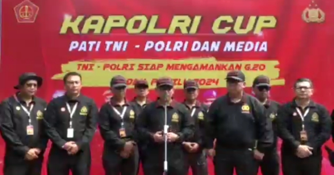 Sinergitas TNI-Polri dan Media Ditekankan Kapolri Sukseskan Event Nasional dan Internasional