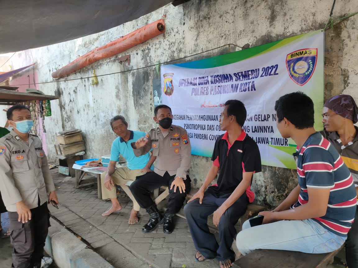 Harkamtibmas, Polres Pasuruan Kota Gelar Operasi Bina Kusuma