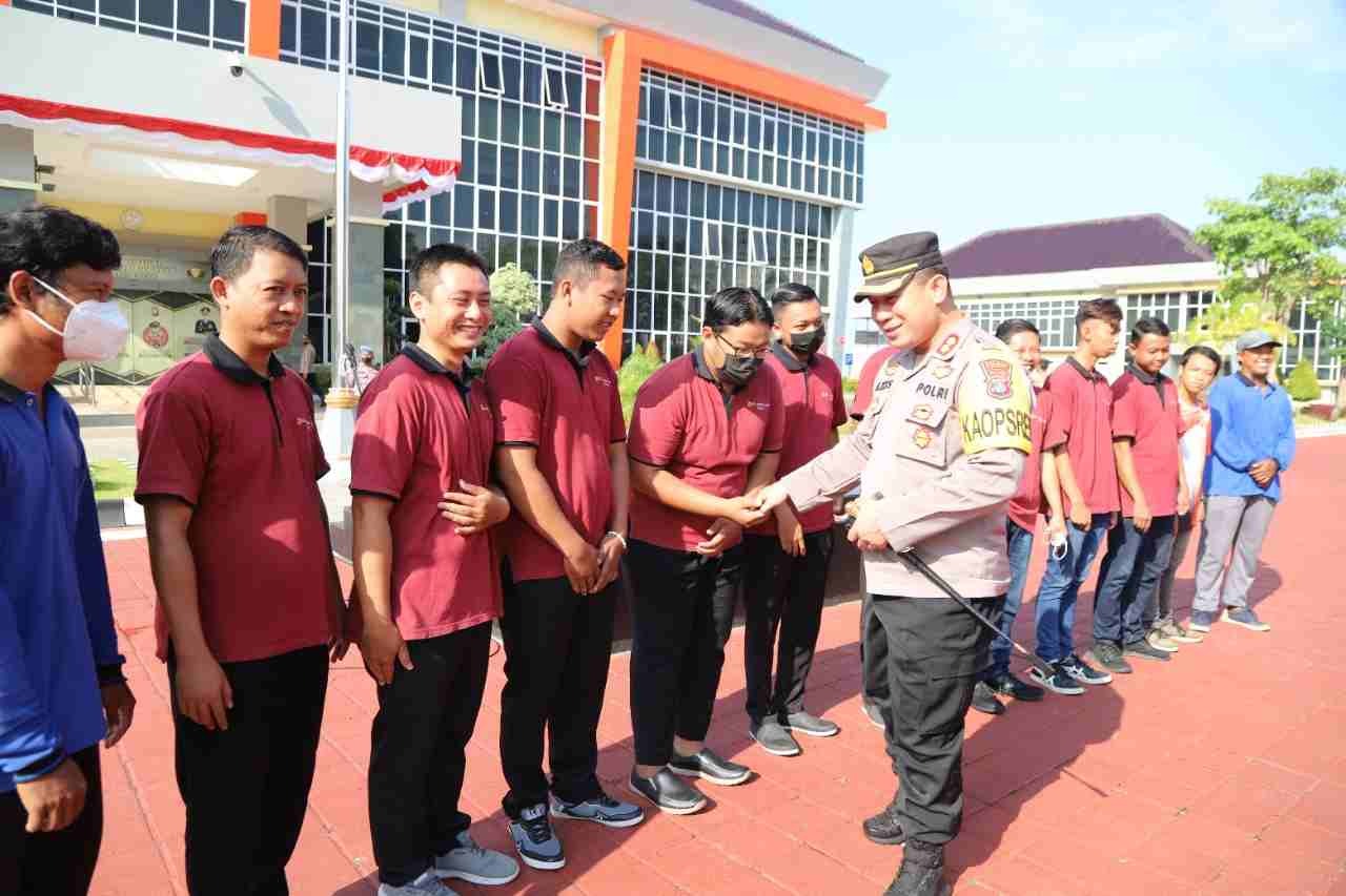 Polres Gresik Berikan Wadah Penyandang Disabilitas Untuk Bisa Bekerja