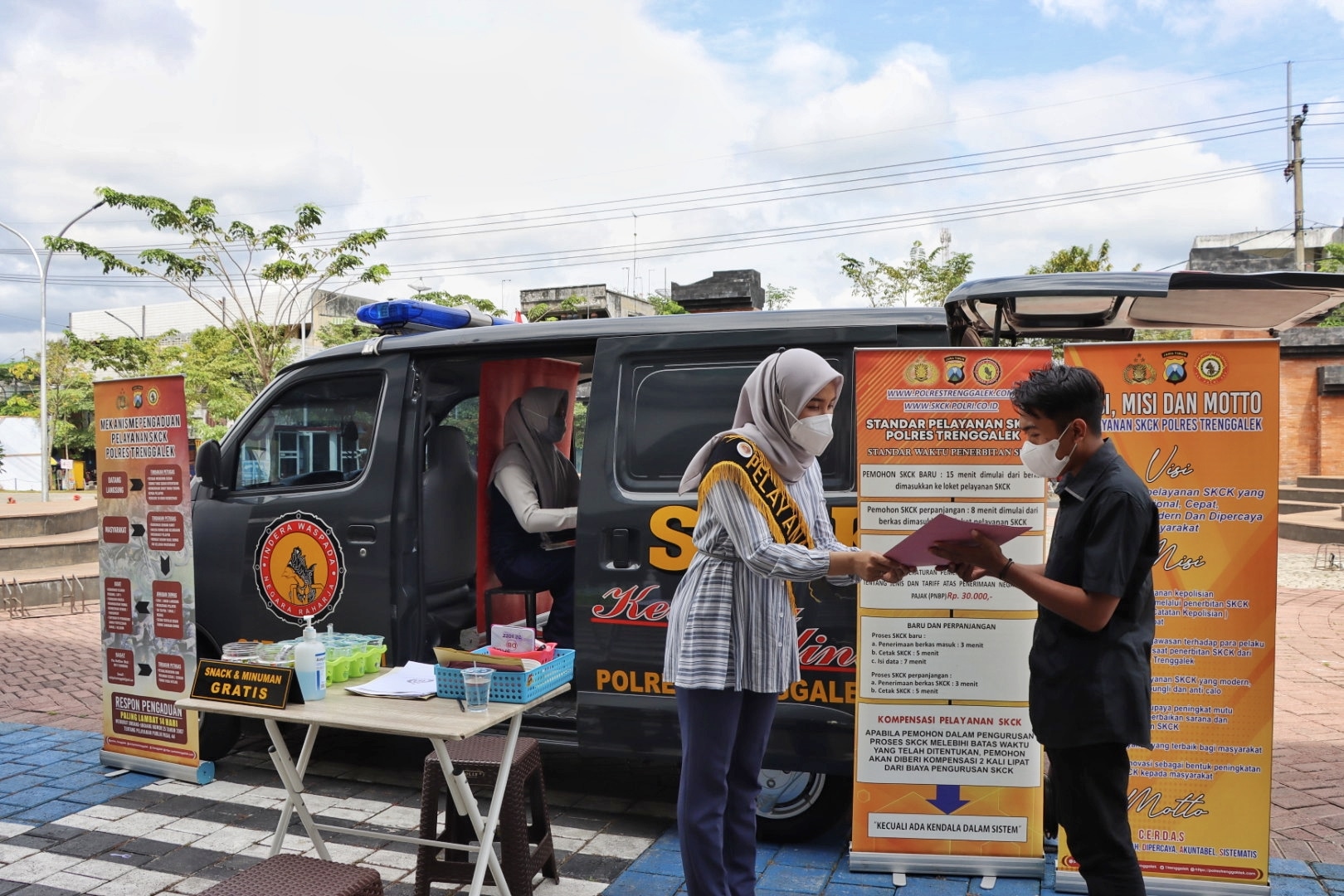 Pelayanan SKCK Keliling Polres Trenggalek Tingkatkan Kualitas Layanan Publik