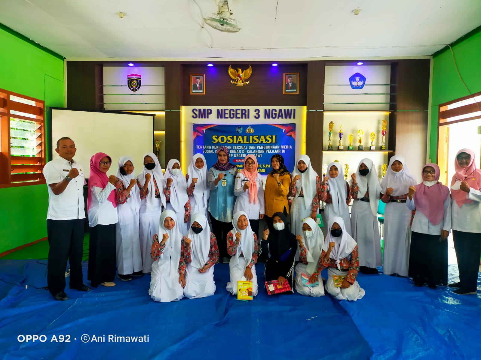 Polres Ngawi Ajarkan Generasi Muda Cerdas Bermedos