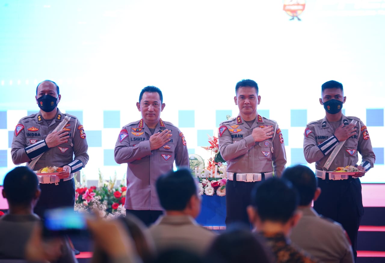 HUT Lantas ke-67, Kapolri Resmikan Program Prioritas ETLE Nasional di 34 Polda