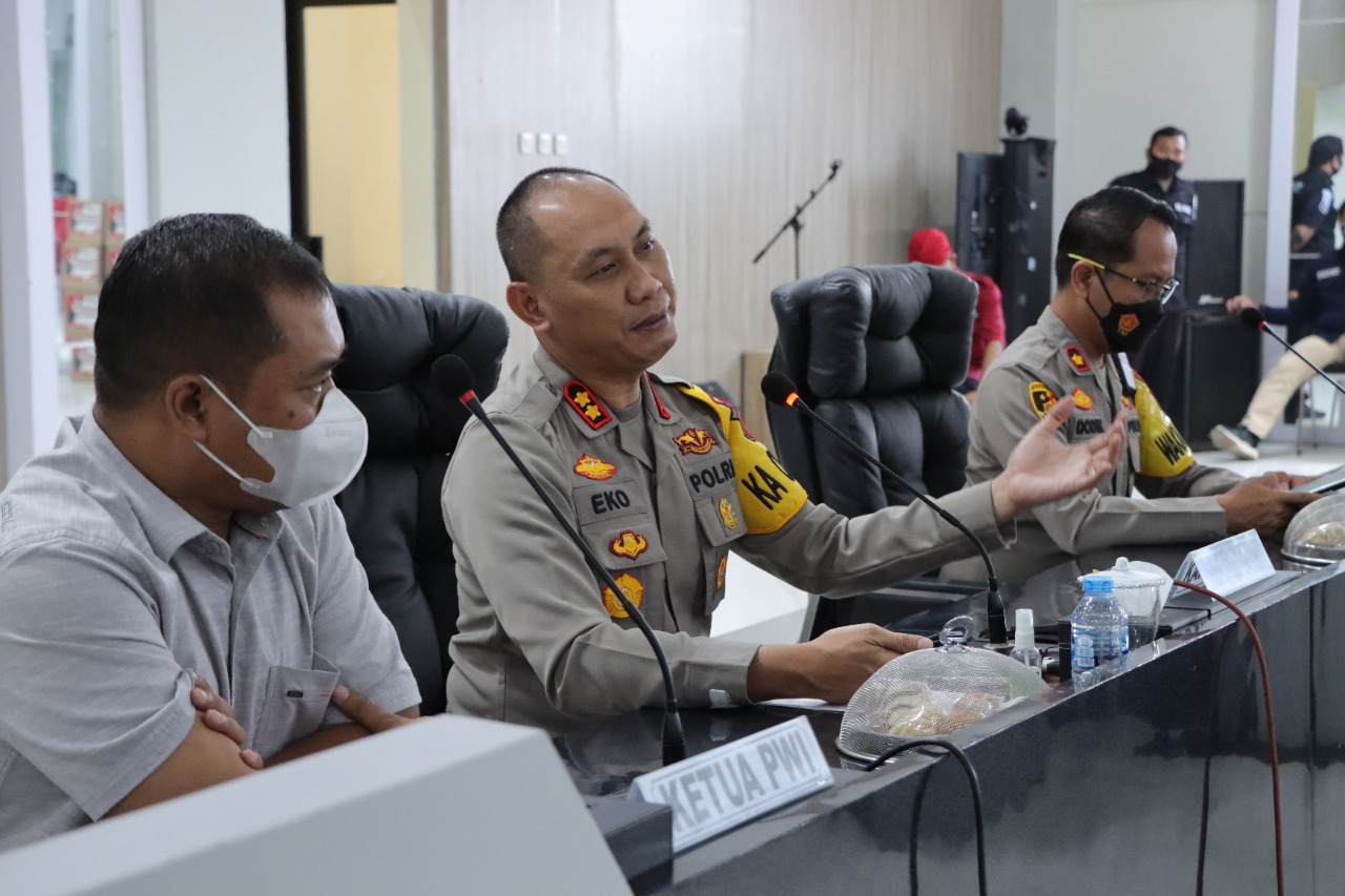 Gelar Piramida, Polres Tulungagung Ajak Media Ciptakan Kamtibmas yang Kondusif