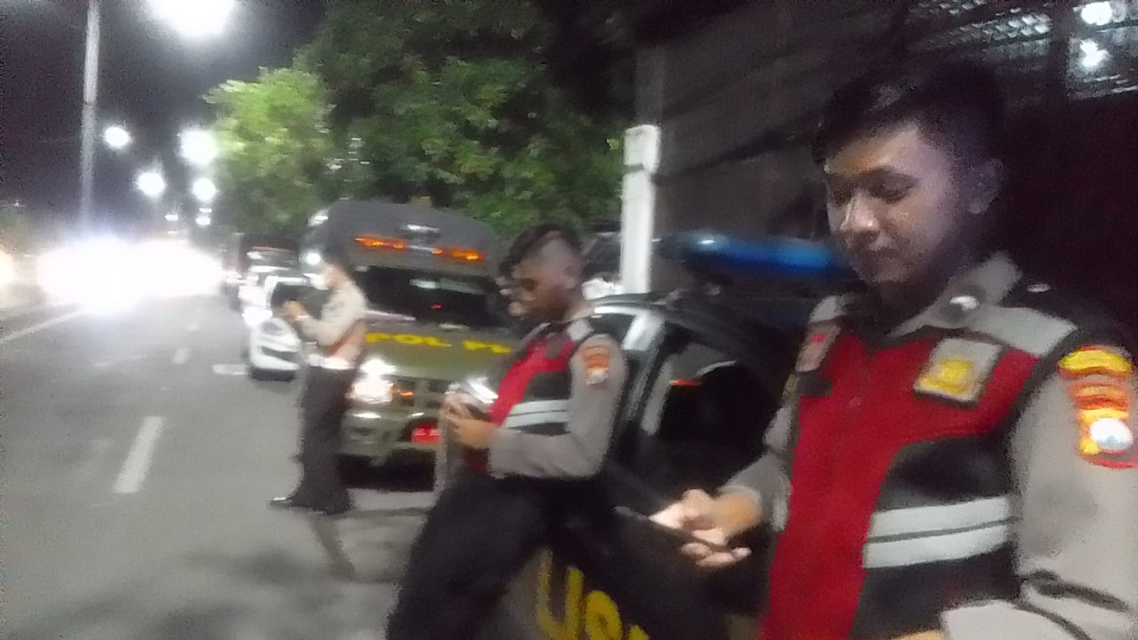 Polsek Kenjeran Gelar Patroli Mobile, Antisipasi Balap Liar