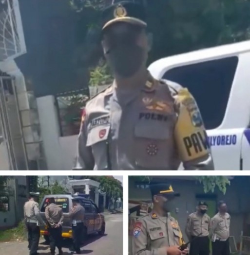 Tingkatkan Keamanan di Wilayah, Polsek Mulyorejo Rutin Gelar Patroli Secara Mobile