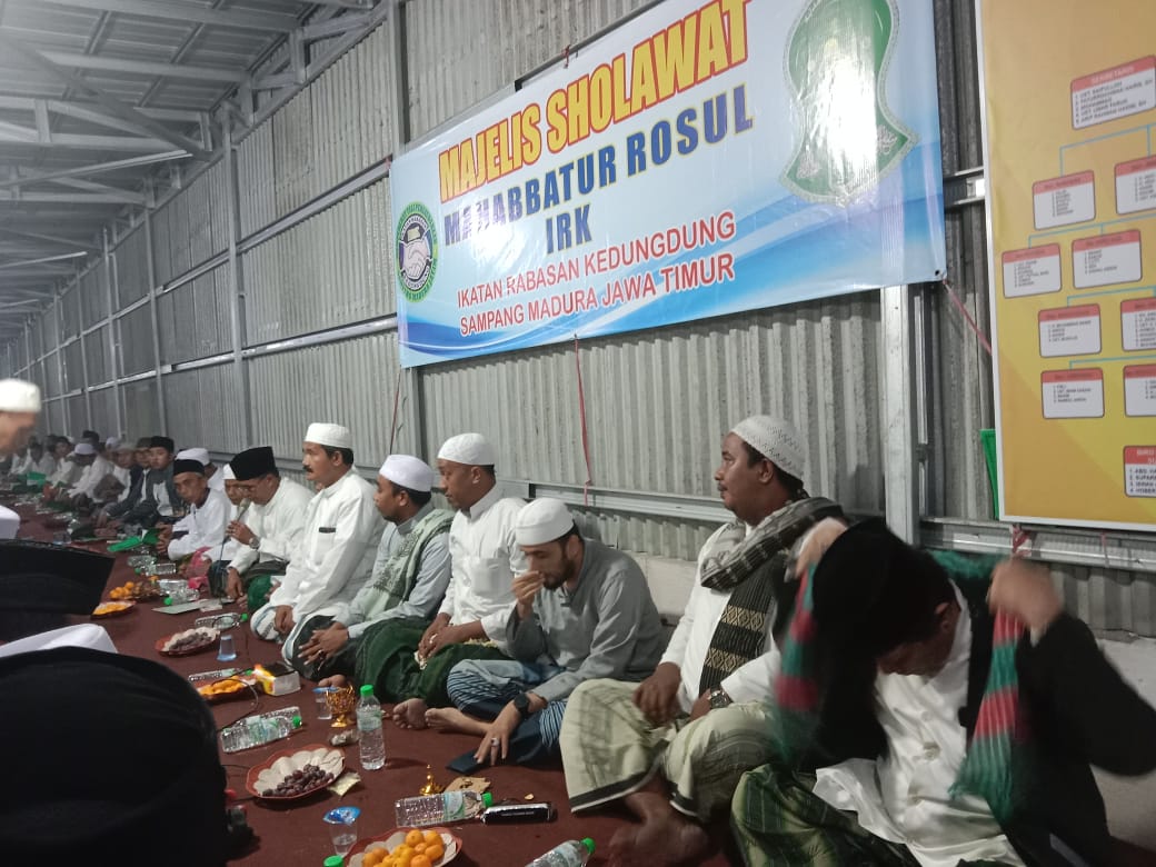 IRK Kembali Gelar Majlis Sholawat di PT. Jaya Mix