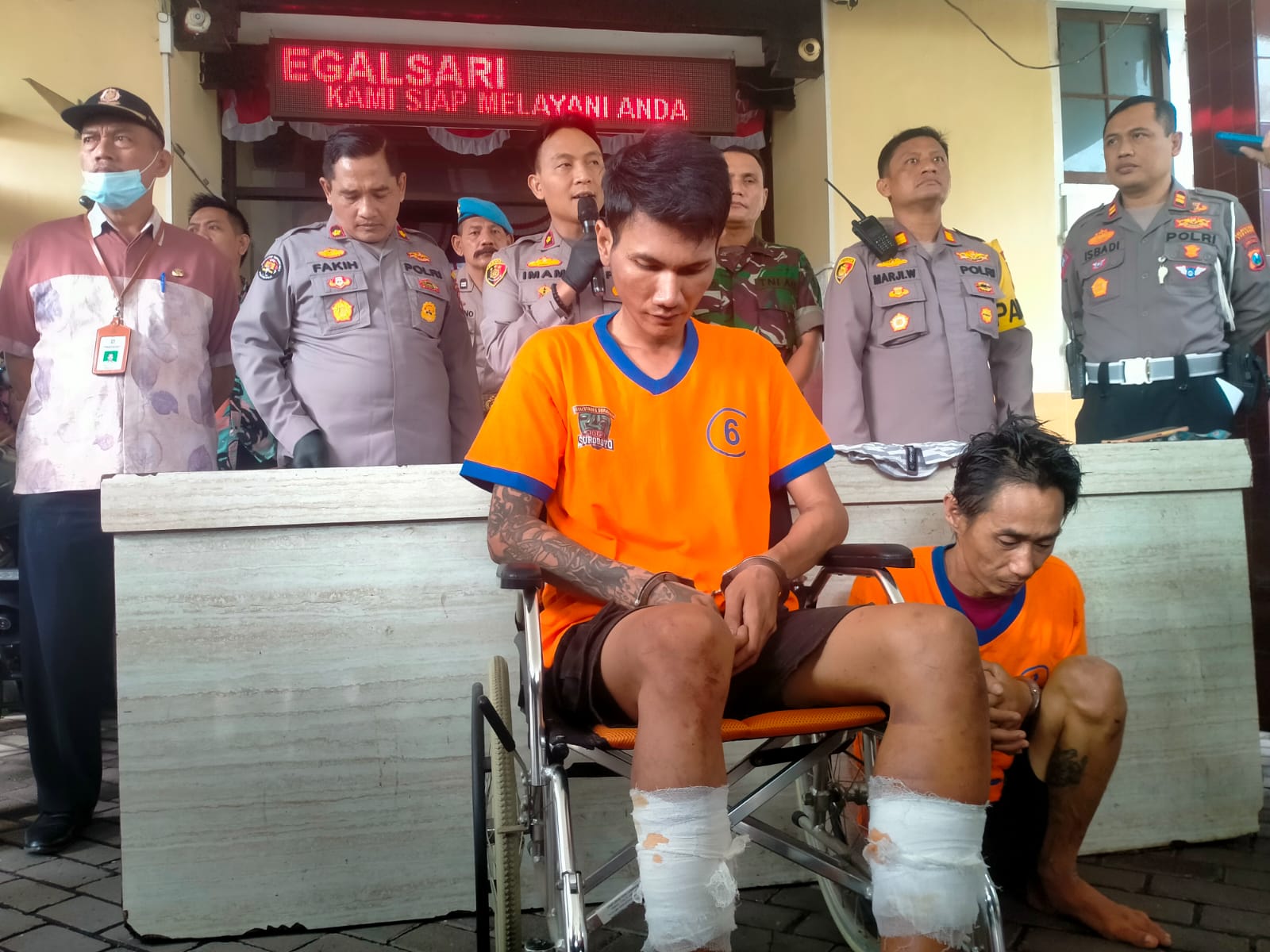 Satu Dari Dua Pelaku Curanmor di Doorr Polisi, Ini Keterangan Kapolsek Tegalsari