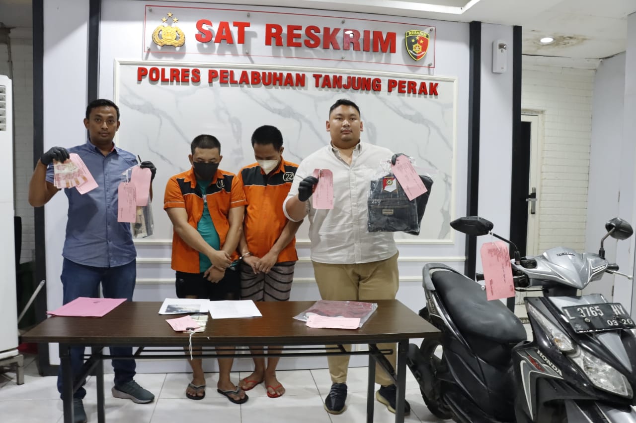 Komplotan Curanmor di 26 TKP Ditangkap Team Jatanras Polres Pelabuhan Tg Perak