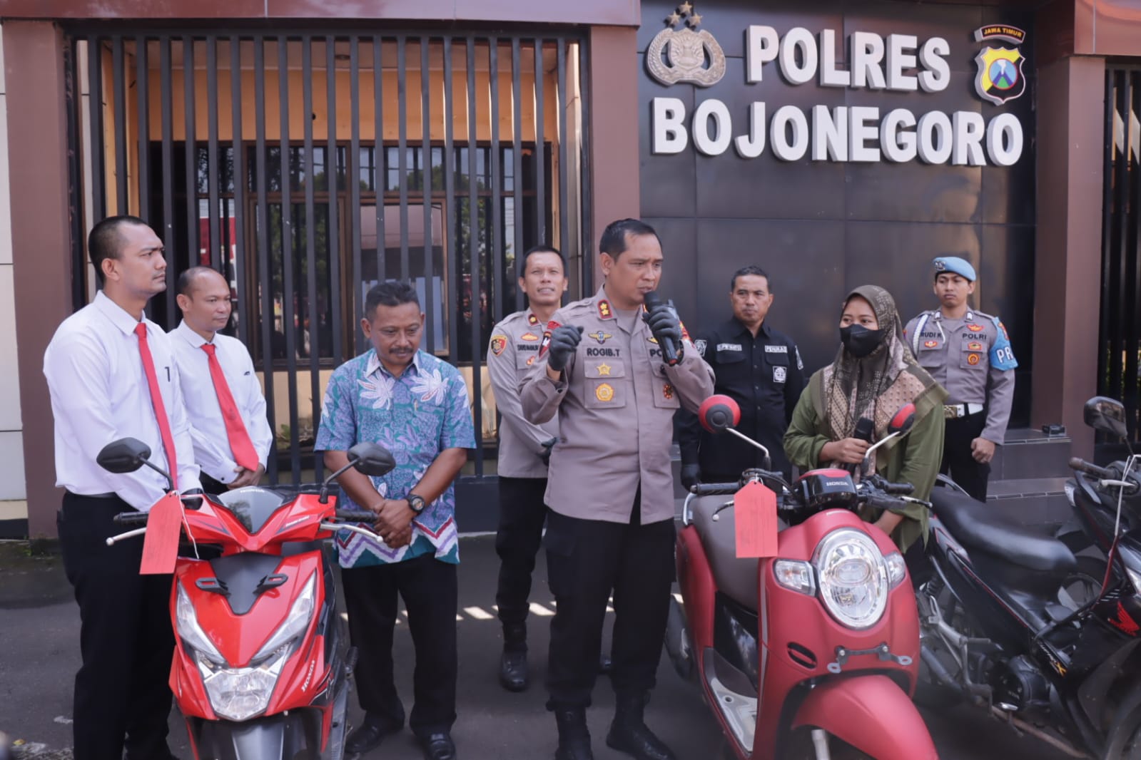 Beraksi di 33 TKP, Komplotan Curanmor di Bojonegoro Ditangkap Polisi