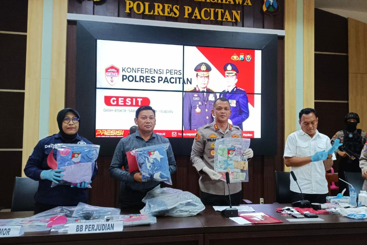 Hasil Ungkap Ops Pekat Semeru 2023, Polisi Pacitan Tangkap DPO Sejak Januari