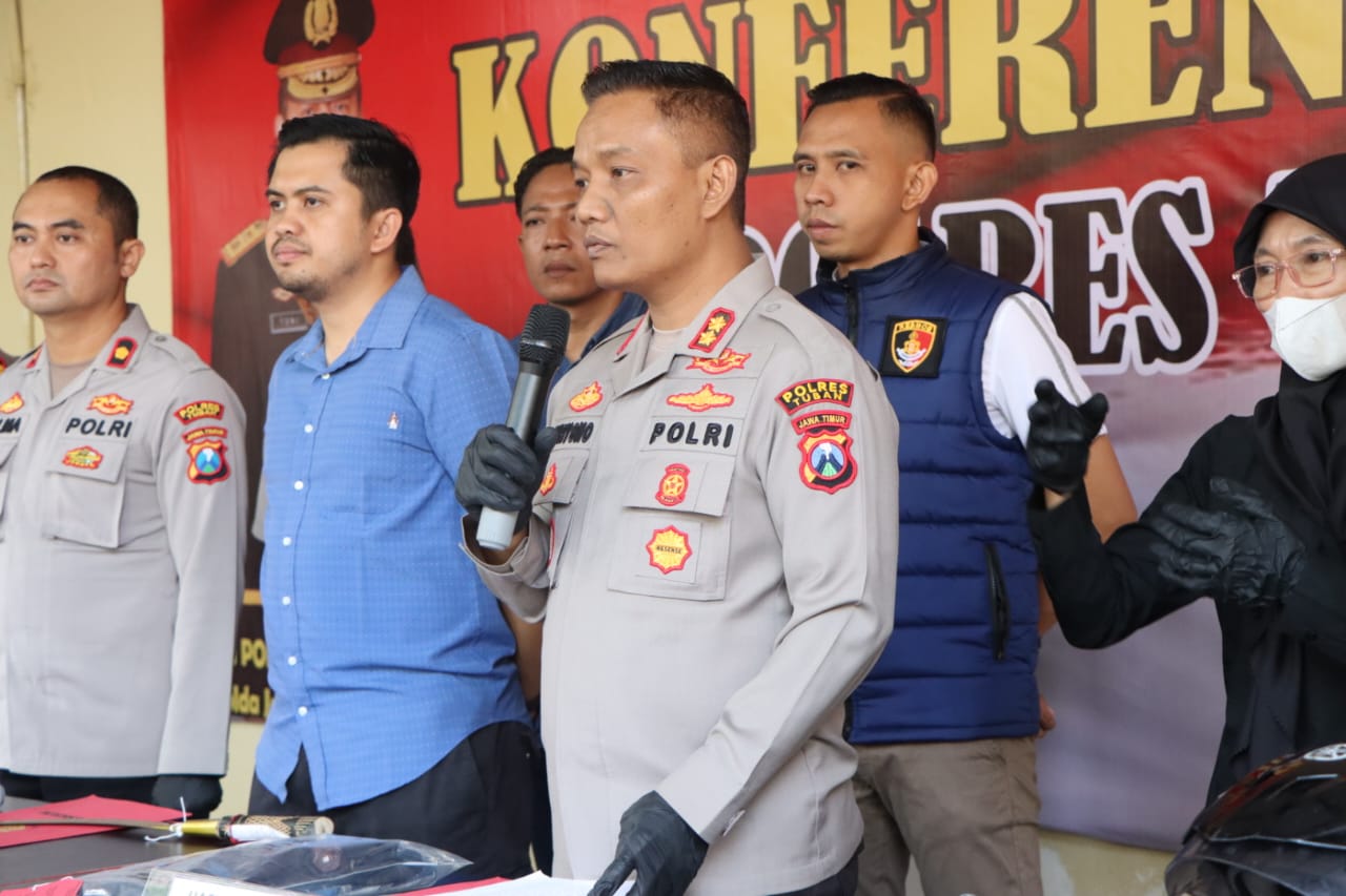 Aksi Gendam Oknum Kades Aktif Berakhir Dibalik Jeruji Polisi Tuban