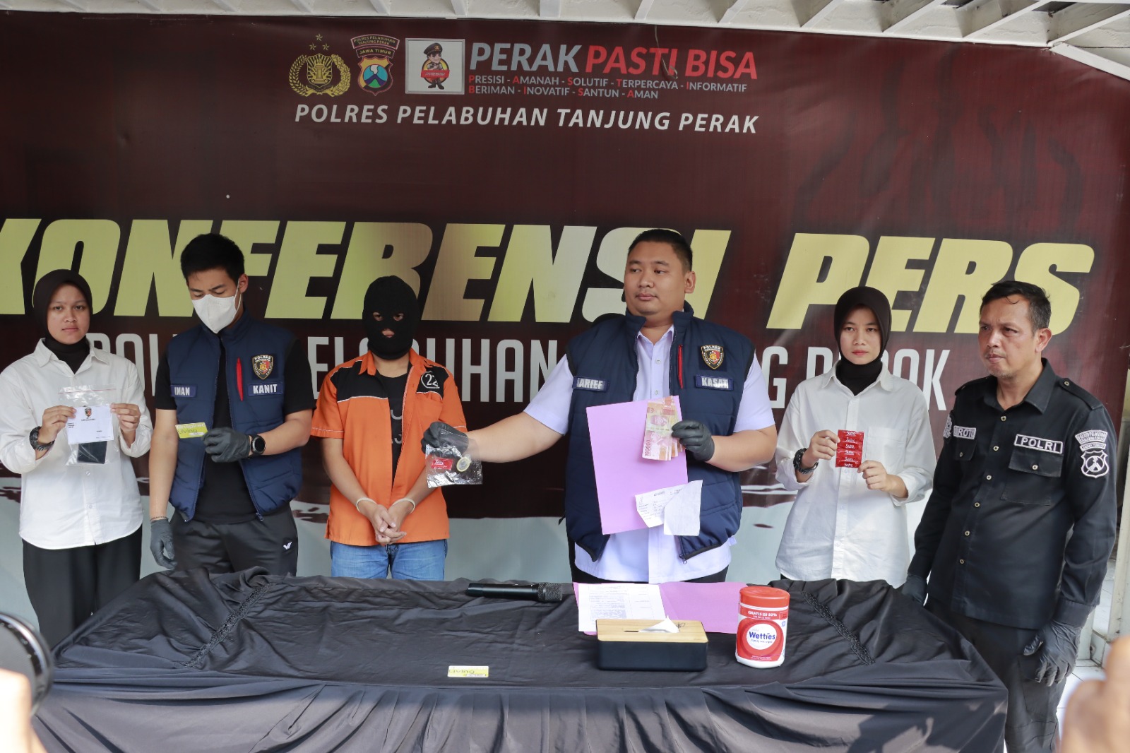 Ungkap Tindak Pidana TPPO, Polisi Perak Tangkap Tersangka Asal Bekasi