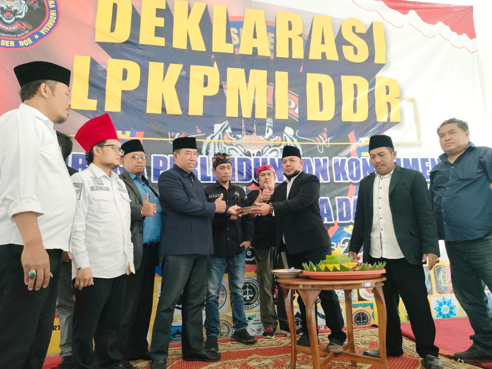 Deklarasi LPKPMI DDR,Mendukung Prof Mahfud MD Maju Menjadi Cawapres 2024