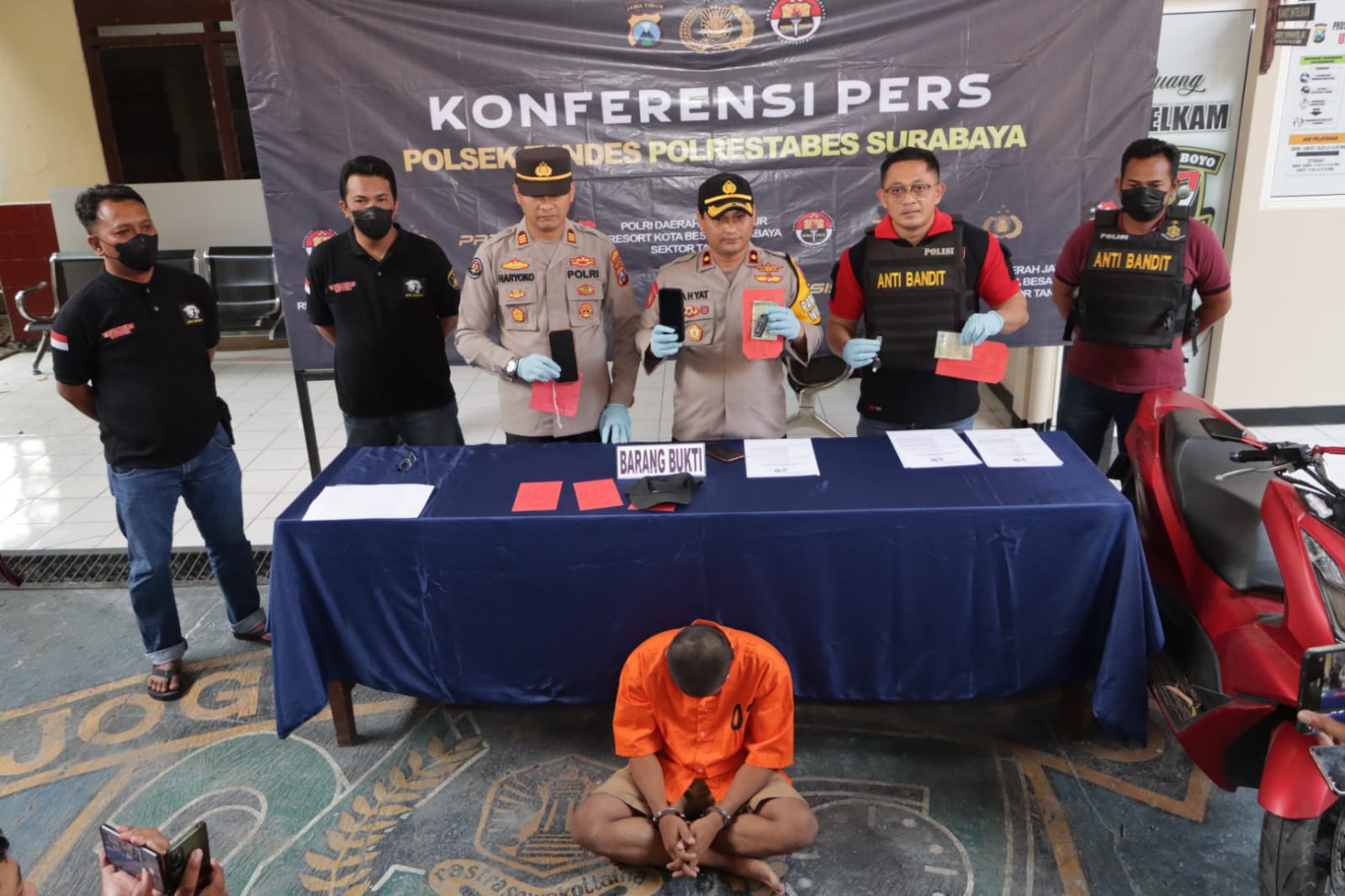 Tukang Tambal Ban di Balongsari Ditangkap Dalam Perkara Curanmor di 3 TKP