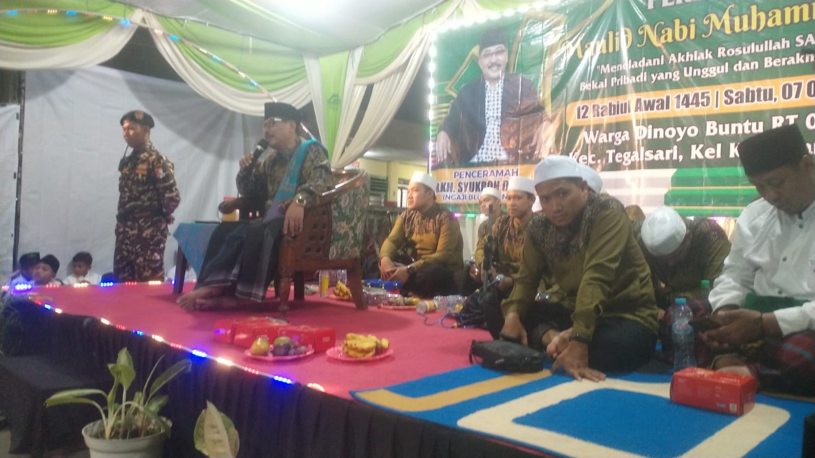 Warga Dinoyo, Gelar Maulid Nabi SAW di Wilayah RT 07