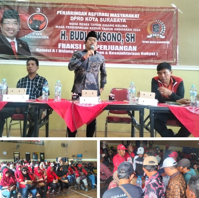 Sekretaris Komisi A DPRD Kota Surabaya Gelar Reses di Balai RW 3 Sedayu