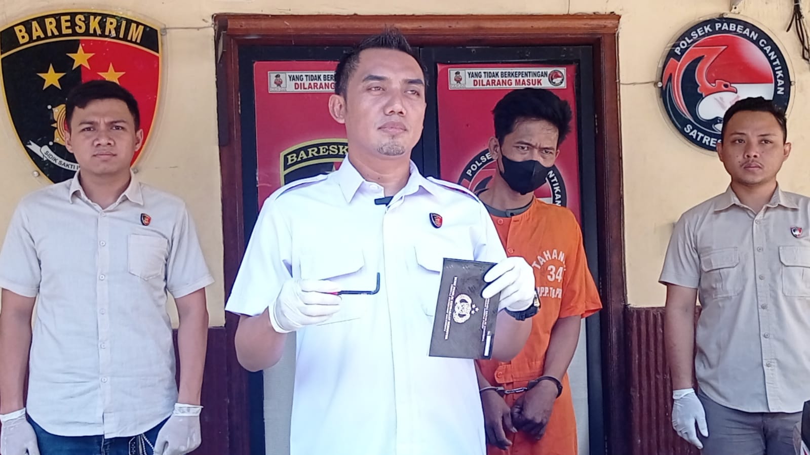 Curi Motor Diwilayah Polsek Pabean Cantikan, Residivis Narkoba Ditangkap Polisi