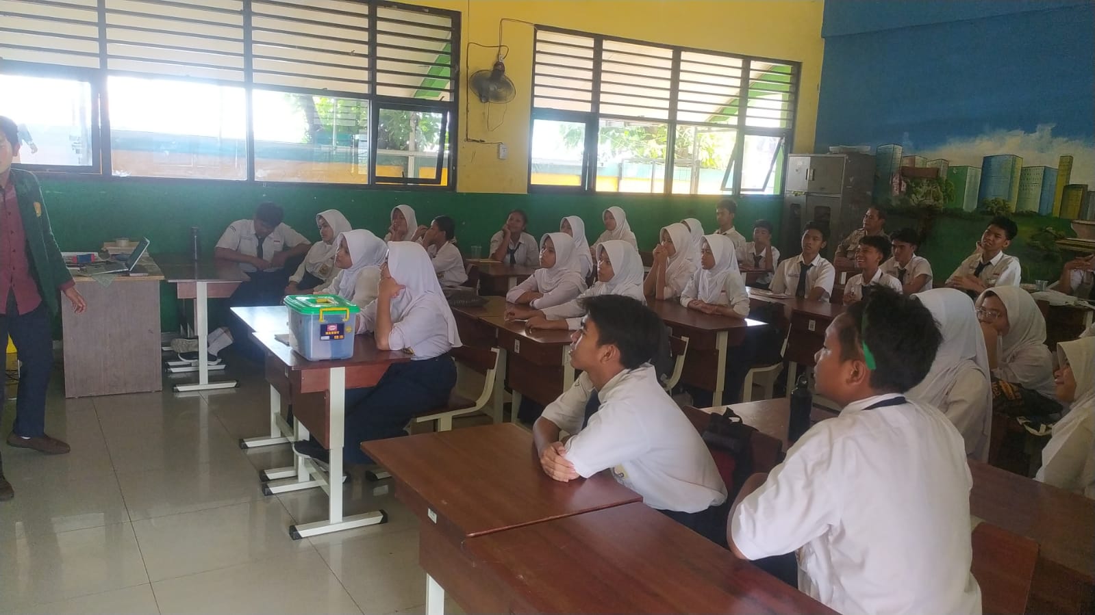 Polres Pelabuhan Tanjung Priok Sosialisasi Cegah Tawuran di SMPN 261