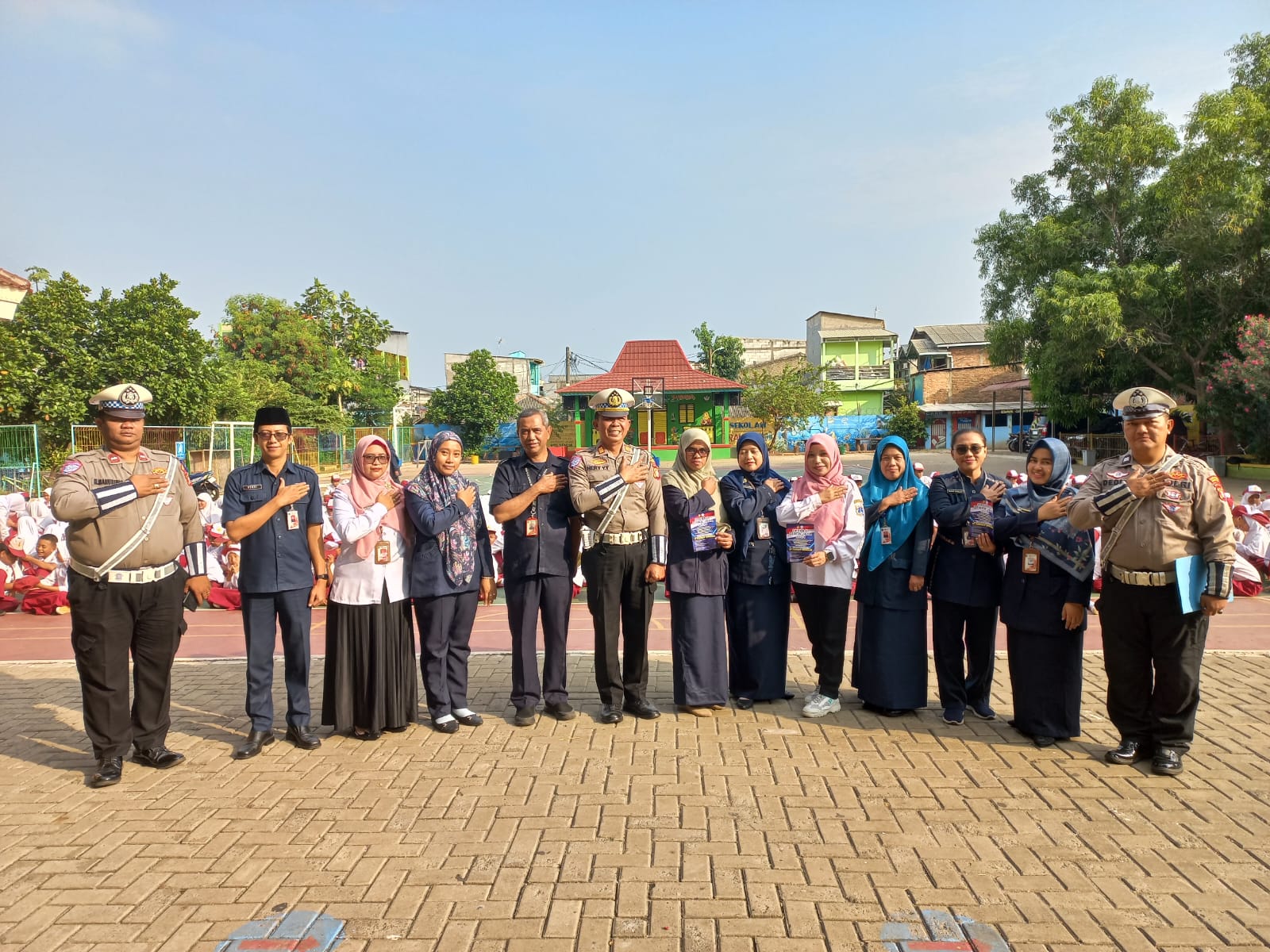 Polsek Kawasan Kali Baru: Bersikaplah Tertib dan Teratur