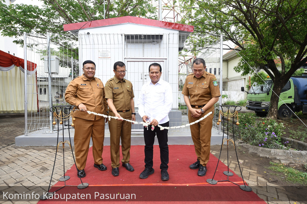 Peresmian Alat Pemantauan Kualitas Lingkungan di Kabupaten Pasuruan