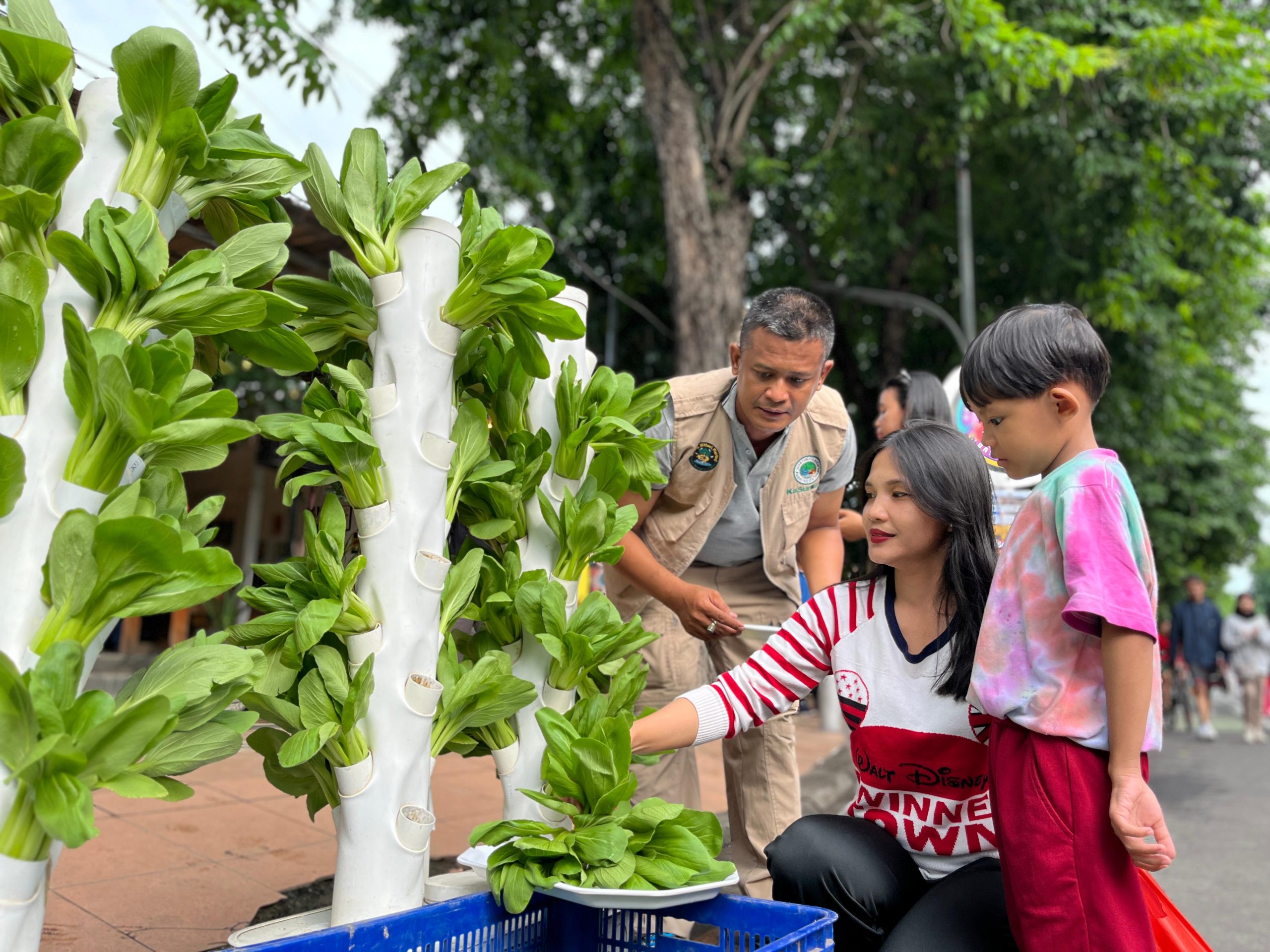 DKPP Kota Surabaya Wujudkan Upaya Urban Farming Lewat Bazaar Tani Vol.3