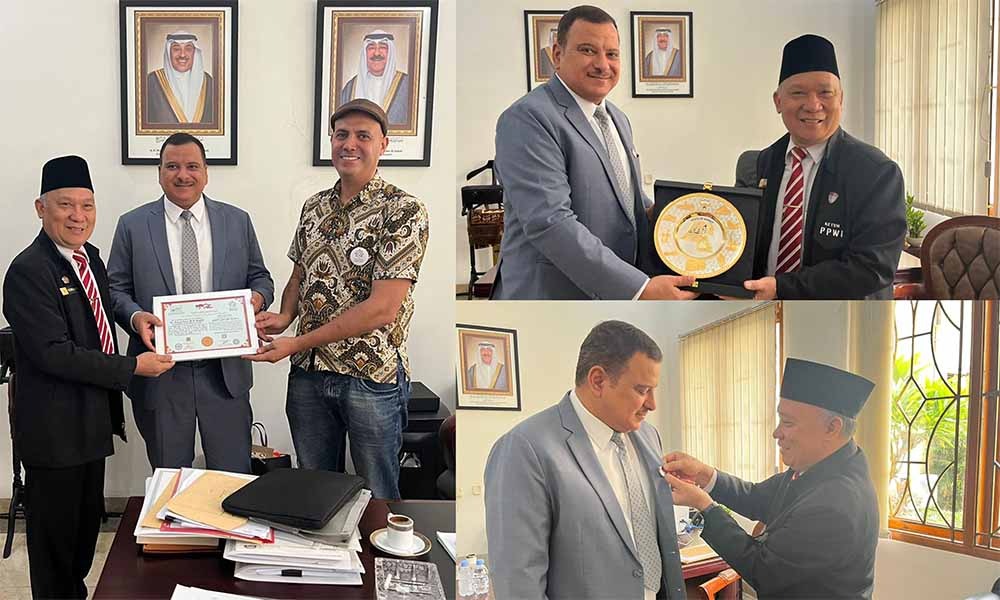 PPWI Nasional Lakukan Courtesy Visit ke Kedutaan Besar Kuwait