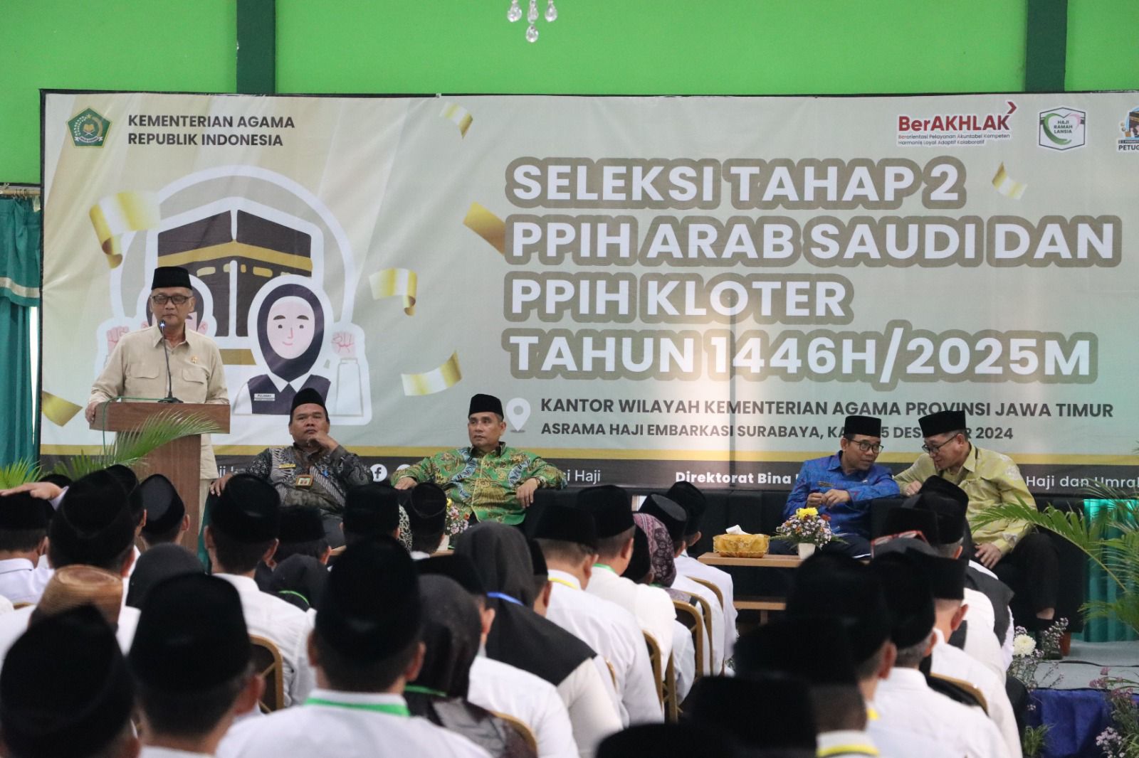 Seleksi Tahap II PPIH Kloter dan Arab Saudi Tingkat Kanwil Jatim Dibuka