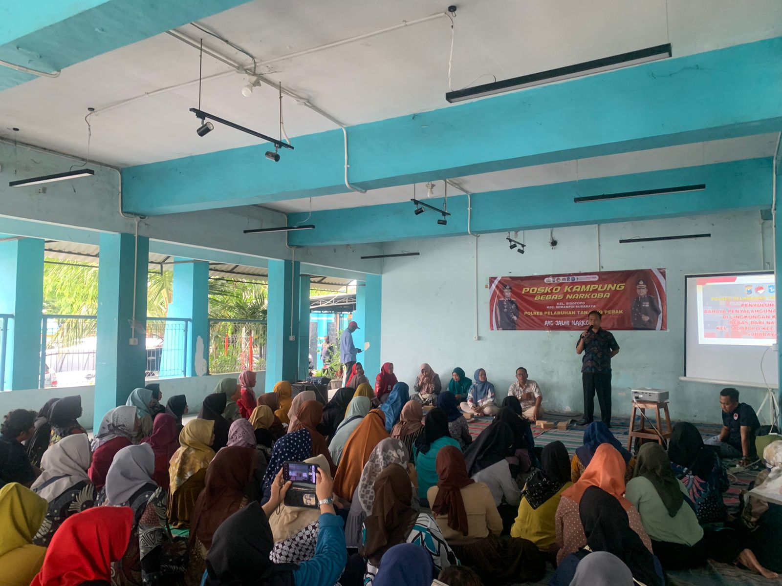 Polres Pelabuhan Tanjung Perak Libatkan Seluruh Komponen Masyarakat Untuk Perangi Narkoba