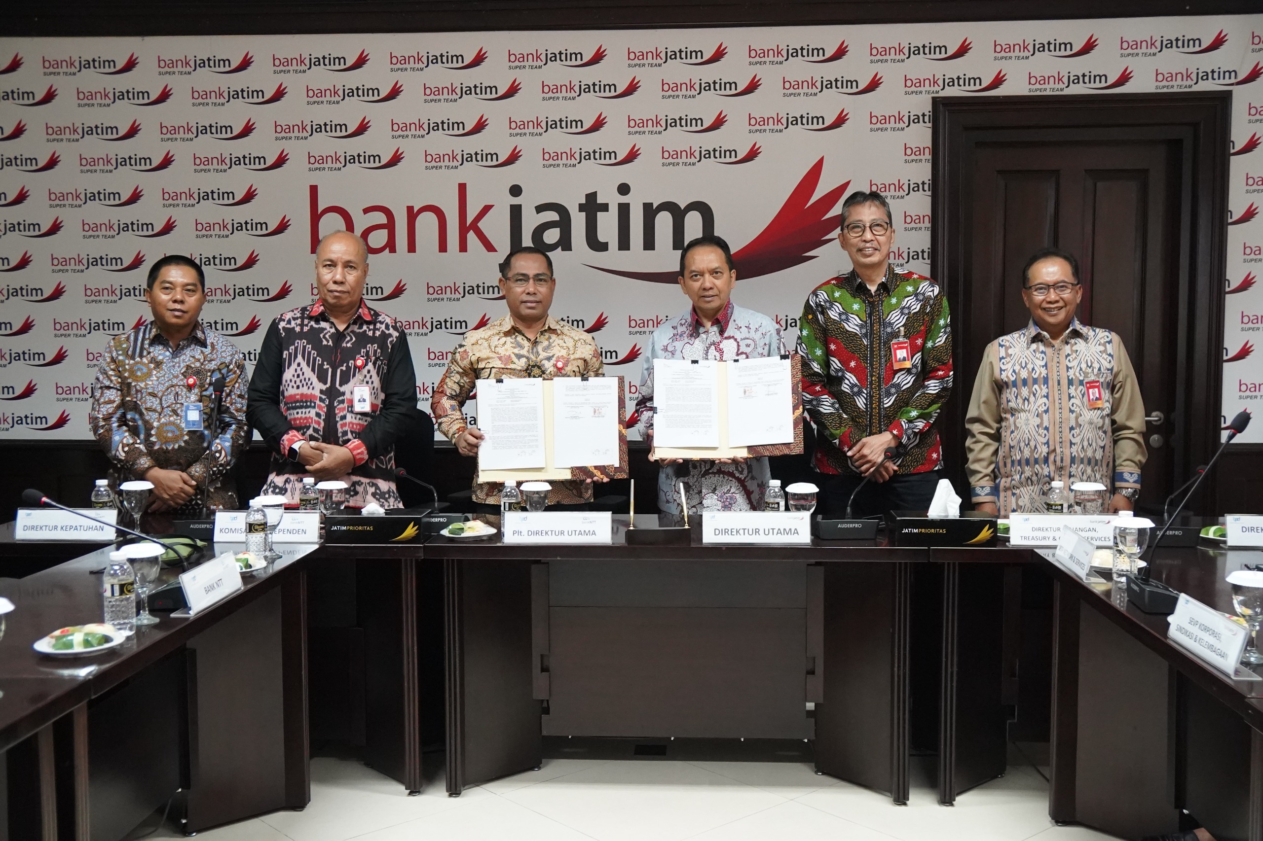 Bank Jatim dan Bank NTT Perkuat Kerja Sama di Penyelenggaraan Sharing Biller